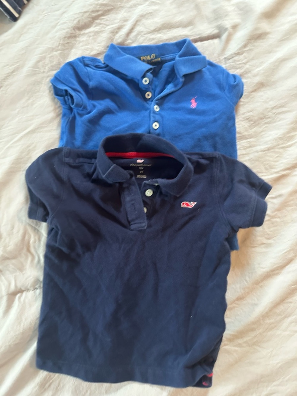 Polo shirts Ralph Lauren and Vineyard vines